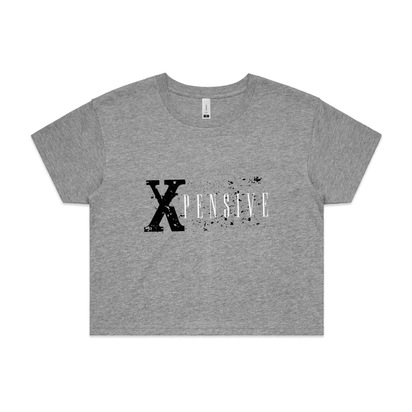 Xpensive Clothing Line - WO'S CROP Xpensive Brand Logo | Tee