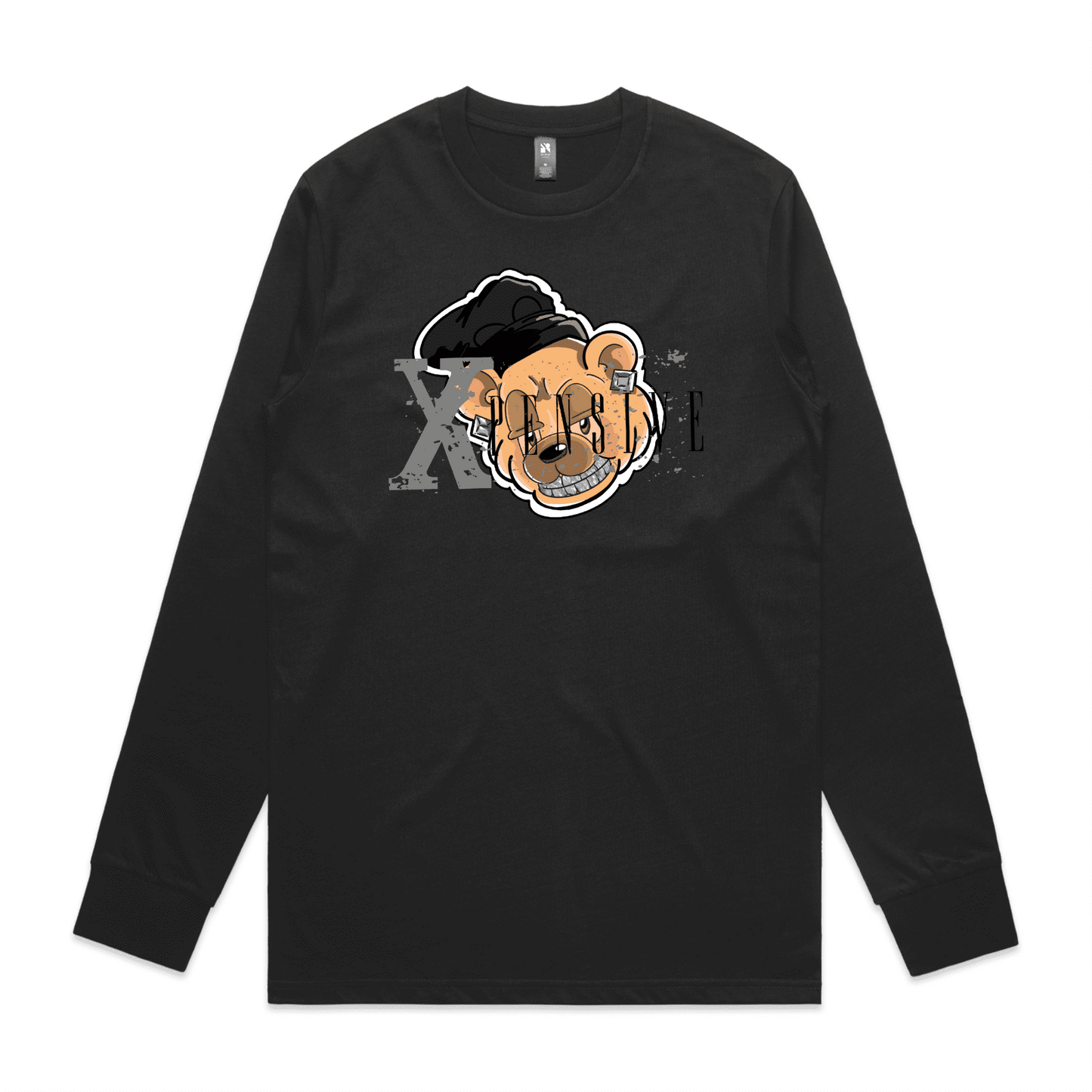 MENS CLASSIC L/S Xpensive Bear Logo | TEE