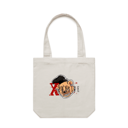 Xpensive Clothing Line - CARRIE TOTE Xpensive Bear Logo