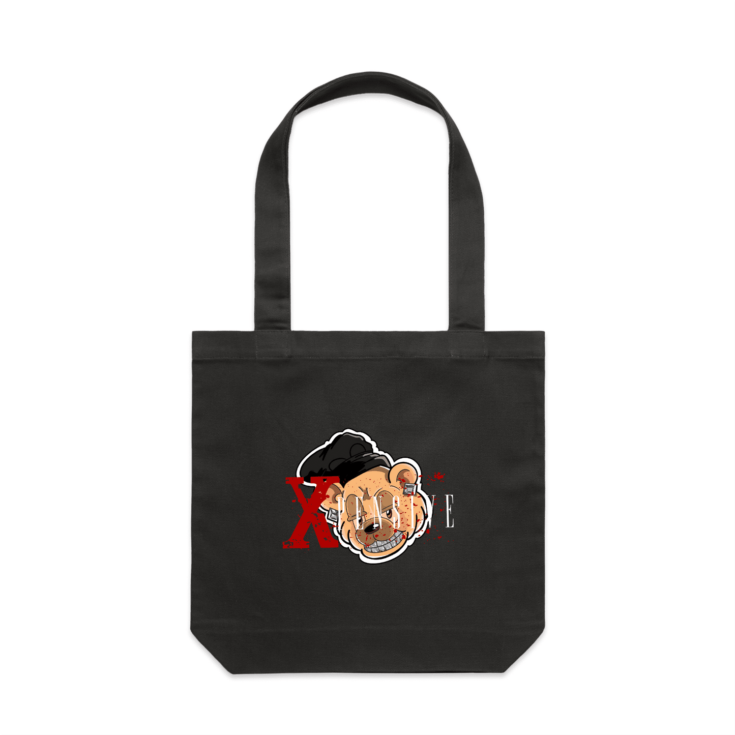 Xpensive Clothing Line - CARRIE TOTE Xpensive Bear Logo