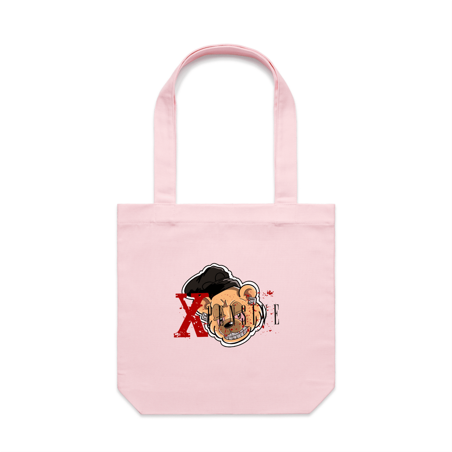 Xpensive Clothing Line - CARRIE TOTE Xpensive Bear Logo